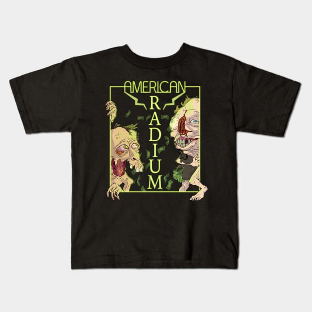 American Radium Kids T-Shirt by ShayMcVay
